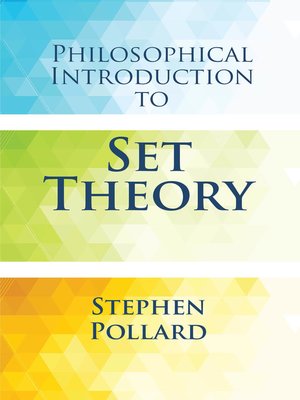 cover image of Philosophical Introduction to Set Theory